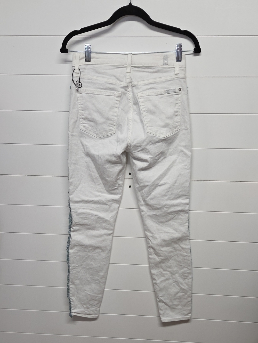 7 For All Mankind Jeans Hi Waist Skinny Ankle Size 27 - Picture 3 of 5